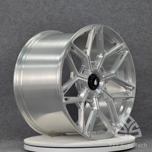 Cerchi in Lega Forgiati Monoblocco 722Auto, Finitura Spazzolata Metallizzata, 19 20 21 22 Pollici, 5x112 5x120 5x127 per Audi Q7 Q8 <span class=keywords><strong>BMW</strong></span> <span class=keywords><strong>X7</strong></span> Mercedes GLS - Product Image 3