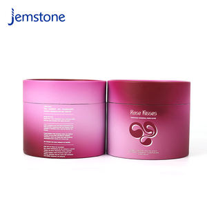 Boîte de maquillage en carton recyclé personnalisée pour les soins de la peau, tube en papier imprimé quadricolore - Product Image 3