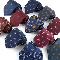 Cravate pour hommes, classique, décontractée, rayée, à carreaux, rouge, bleu, noir, cravates, pour cadeau de mariage, classique, de 14*8cm