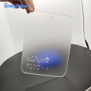 Lámina acrílica fluorescente teñida de 4x8 pies con revestimiento duro grueso - Product Image 6