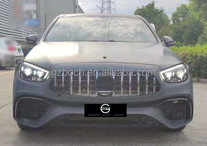 W212 à w213 pare-chocs de voiture pour Mercedes W212 classe E mise à niveau 2023 W213 E63 AMG kit <span class=keywords><strong>carrosserie</strong></span> phares feu arrière capot voiture garde-boue - Product Image 5