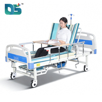 Elevación Trasera 0-75 °   Elevador de Piernas 0-30 °   Fall Legs 45 °   Cama de Hospital Manual Ajustable con 5 Funciones y 4 Manivelas para Girar la Parte Superior del Cuerpo