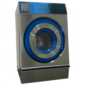 Lave-linge industriel à chargement frontal, matériel de qualité commerciale, poignée en aluminium et plastique facile à utiliser, haute vitesse, OEM ODM, garantie de 3 ans - Product Image 1