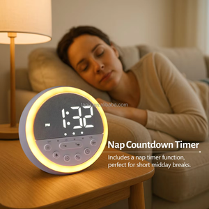 Reloj <span class=keywords><strong>Despertador</strong></span> Electrónico para Niños al por Mayor con Luz Nocturna LED, Calendarios, Música para Despertar y Entrenamiento para Dormir, para Uso en Dormitorio u Oficina - Regalo - Product Image 1
