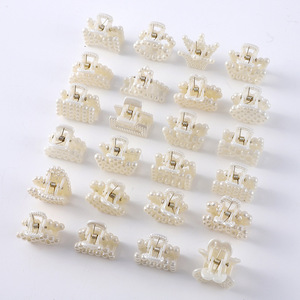 ปิ่นปักผมกิ๊บหนีบผมไข่มุกแบบย้อนยุคสไตล์ฝรั่งเศส - Product Image 4