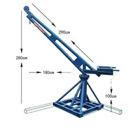 800kg 1tonne 2 tonnes Mini grue mobile Rotation à 360 degrés Ascenseur extérieur Utilisé Condition Singe Propriété de levage