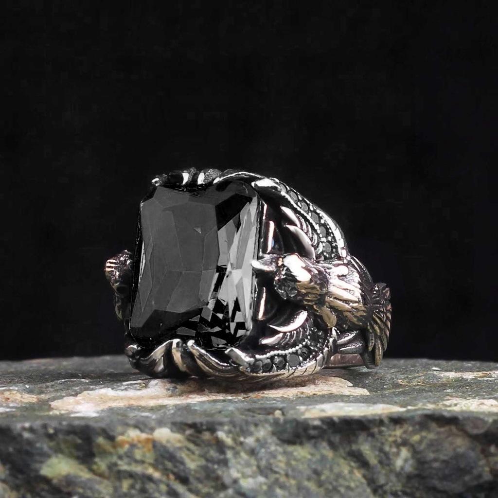 Happybulle Bague Argent Personnalisable Bague Argent Bijoux Homme