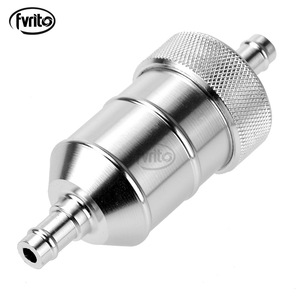 Filtro de Combustible para Motocicleta Fvrito, CNC de Aluminio, 8mm, Universal, Elemento Filtrante de Aceite, Pieza de Reparación para el Compartimento del Motor - Product Image 1