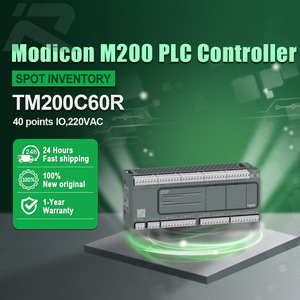 Module PLC Schneider Modicon M200 TM200C60R neuf d'origine, 60 entrées/sorties, TM200C60R 220V, contrôleur logique programmable - Product Image 1
