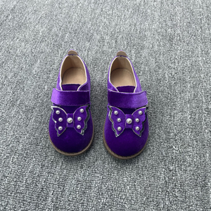 Nouvelles chaussures habillées en daim à nœud papillon pour enfants de 2 à 8 ans - Product Image 3