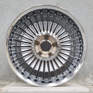 ROC Custom Deep Lip Wheels Roues forgées en deux pièces Jantes <span class=keywords><strong>de</strong></span> voiture <span class=keywords><strong>de</strong></span> tourisme à rayons multiples Roues forgées en deux pièces pour Toyota Crown Nissan - Product Image 3