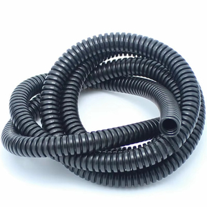 Tuyau ondulé en plastique PP, gaine souple isolante, ignifuge, accessoires de protection pour faisceaux de câbles - Product Image 1
