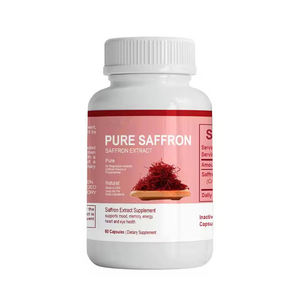 แคปซูลหญ้าฝรั่นบริสุทธิ์จากสมุนไพร Biocchn เพิ่มพลังงานแคปซูลหญ้าฝรั่นออร์แกนิคแคปซูลอาหารเสริมหญ้าฝรั่น - Product Image 1