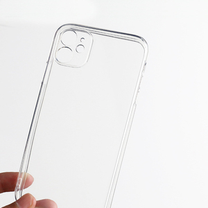 Borde recto de silicona claro Tpu estuche para teléfono suave para Iphone X Xr Xs Max 11 Pro Max para Iphone 12 pro Max - Product Image 3