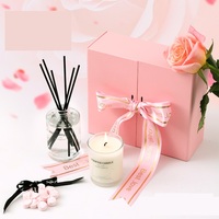 Ensembles Cadeaux Luxe de Diffuseurs à Bâtonnets et Bougies Parfumées pour la Maison, Style Simple, Vente en Gros
