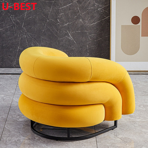U-Best Fauteuil d'appoint moderne italien, Chaise design, Fauteuil de salon, <span class=keywords><strong>Poltrone</strong></span> - Product Image 3