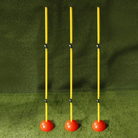 Barre de marquage pour entraînement de football, barre d'agilité, obstacle d'entraînement, poteau d'entraînement de football