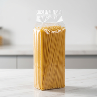 Sacs alimentaires sous vide ECO Clear, résistants à l'humidité, pour l'emballage de pâtes longues, impression personnalisée, vente en gros