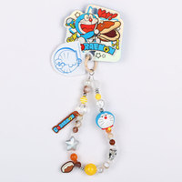 Mignon Doraemon Porte-clés Couple Porte-clés Kawaii Dessin Animé Bowknot Téléphone Chaîne Sac Coeur Pendentif Charme Sac À Dos Décoration Cadeau