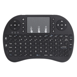 Souris Air I8 sans rétroéclairage, mini clavier sans fil AZERTY, espagnol, français, portugais, russe, brésilien, avec pavé tactile - Product Image 1
