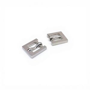 MING KEE METAL Boucle à ardillon rectangulaire en alliage de zinc 11 mm, sans plomb/nickel, certifiée OEKO-TEX, option logo personnalisé, accessoires pour sacs - Product Image 1