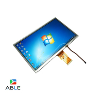 Módulo de Pantalla LCD TFT HMI AIOT de 10.1 Pulgadas, 1024x600 IPS RGB, 50 Pines, 500cd/m2 de Brillo, con Panel Táctil Resistivo para Uso Médico