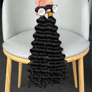 8-30inch <b>Deep</b> <b>wave</b> 100% Human Virgin Bundle Hair Wholesale Cheap Virgin Cuticle Aligned Raw Waveform customization - Product Image 5
