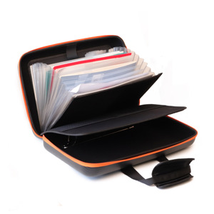 Maletín de Cuero Doble para Hombre, Personalizado, Impermeable, para Portátil - Product Image 6