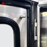 Boîte de distribution extérieure étanche en acier à double porte avec disjoncteur sur rail DIN 8 voies IP65 à montage mural
