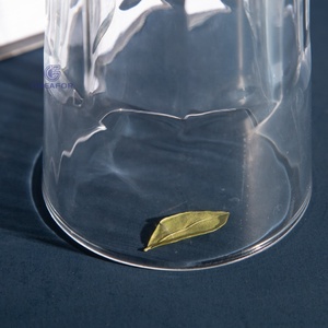 Verres <span class=keywords><strong>à</strong></span> bière octogonaux en <span class=keywords><strong>verre</strong></span> trempé transparent moderne, capacité 150 ml, vente en gros, directement de l'usine OEM - Product Image 4