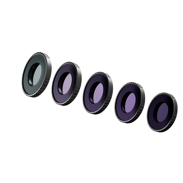 High Quality Multi Coating Portable CPL ND8 ND16 ND32 ND64 5pcs Optical Lens Neutral Density Filters Set for Osmo