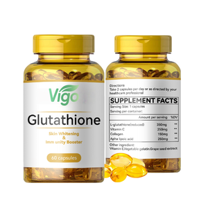 <span class=keywords><strong>Vigo</strong></span> Private Label Gmp Factory Vegan 350Mg Vitamina C Colágeno Blanqueamiento DE LA PIEL L-Glutatión Colágeno Cápsulas blandas - Product Image 6