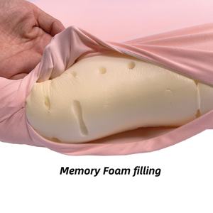 Almohada de espuma viscoelástica suave para niños, almohadas para dormir, sueño de cabeza para bebé recién nacido - Product Image 5