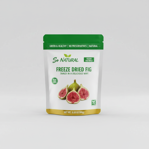 Fruits secs naturels et sains 100% - Snacks de fruits déshydratés - Figue en tranches lyophilisées - Vente en gros - Emballage sous vide - Product Image 6