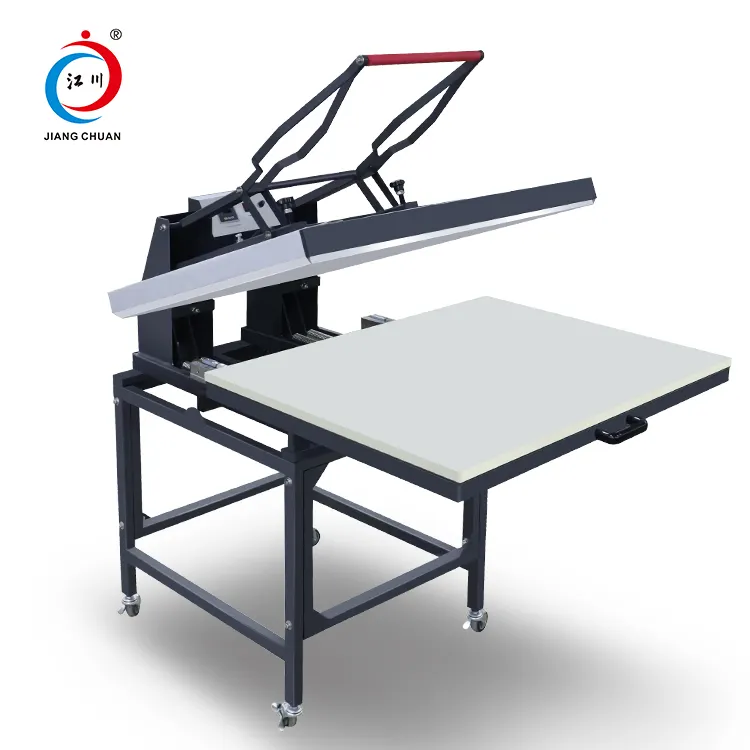 Nuevo producto 80X100CM Manual de gran formato sublimación máquina de prensa de calor