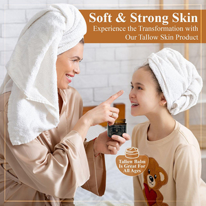 Bálsamo de Sebo y Miel Batido de <span class=keywords><strong>Absorción</strong></span> <span class=keywords><strong>Rápida</strong></span>, 100g, Natural, Orgánico, de Animales Alimentados con Pasto, para Rostro y Cuerpo, Venta al por Mayor - Product Image 6