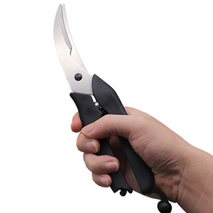 <b>Kitchen</b> <b>Scissor</b> Stainless Steel Black Elbow Shape For Home Use Bulk - Product Image 1