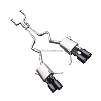 X Midpipe Catback pour Bmw M3 E92 V8 4.0 2008-2013 Silencieux d'échappement Valvetronic en titane avec résonateurs