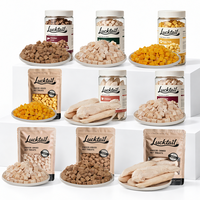 Échantillons Gratuits, Friandises pour Animaux de Compagnie 100% Naturelles, Snacks Riches en Protéines, Saveurs Variées, Aliments Lyophilisés pour Chats et Chiens, Vente en Gros de Viande de Poulet Séchée