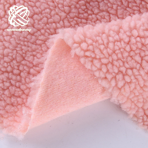 <strong>Sherpa</strong> <strong>Material</strong> 30% 50% 100% Recycled Polyester <strong>Sherpa</strong> Fleece Faux Fur Plush Fabric for Jacket Boots Lining - Product Image 3