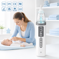 Aspirateur nasal électrique de qualité hospitalière sans BPA pour bébés, nourrissons, soins d'hygiène à domicile