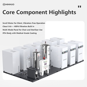 Compressore d'aria senza olio pulito e silenzioso perfetto per cliniche e laboratori dentali - Product Image 4