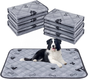 Almohadilla de entrenamiento para mascotas reutilizable con impresión personalizable al por mayor, almohadilla absorbente acolchada ecológica lavable a máquina para orinar perros - Product Image 1