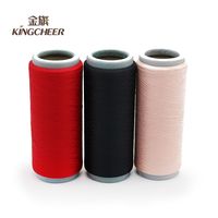 Vente chaude de la Chine haute ténacité 100% Nylon 6 fils DTY SD lui fil de Nylon coloré pour la couture tricot tissage pour chaussettes tissu