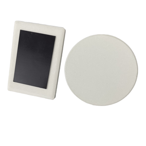Aimants de réfrigérateur en céramique personnalisables non émaillés pour la décoration intérieure, style mat, autocollants magnétiques vierges, vente directe usine - Product Image 2