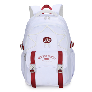 Oxford Wind Women's Patterned Letter Style Schoolbags Zipper Closure <strong>Backpack</strong> for Teenage College Students - Product Image 2