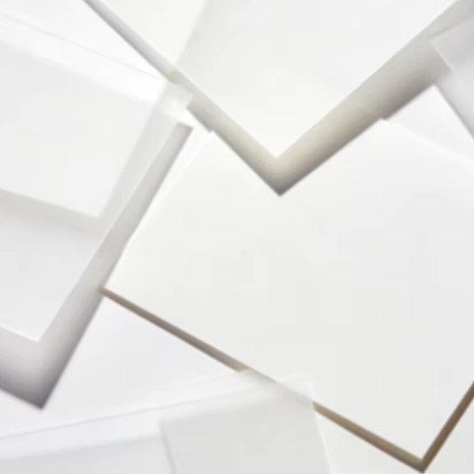 White Recyclable Coated Cardboard for Stationery Products Neat and Orderly Offset Printing Compatible