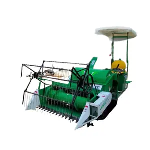 Mini Combine Harvester for Rice and Wheat Soybean Rice Harvesting Machine