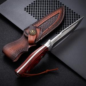 Yüksek kaliteli cep programı endüstriyel <span class=keywords><strong>Survival</strong></span> bıçaklar açık paslanmaz çelik ahşap bıçaklar avcılık için - Product Image 4