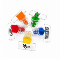 Sceau de sécurité Yuedun YDMS008 pour compteurs d'eau, d'électricité et de gaz, avec impression personnalisée gratuite